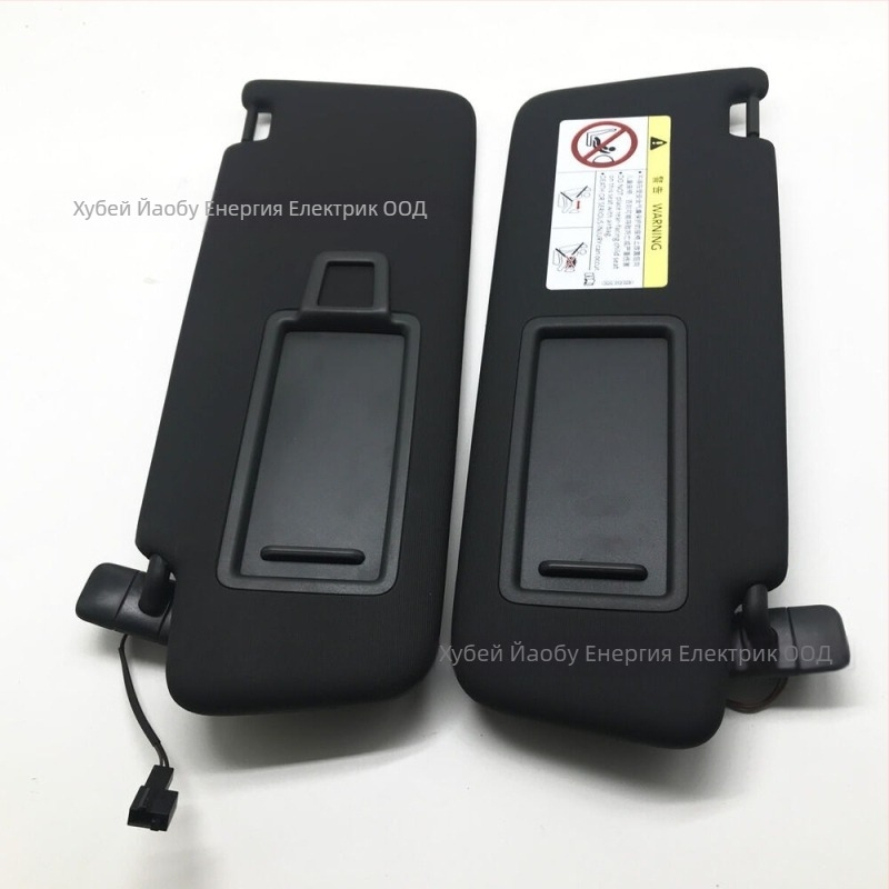 Слънцезащитна козирка за автомобил 5G0857551 5G0857552, съвместима с VW Golf 7, Passat B8, CC, Jetta и Skoda — PVC, монтаж чрез щипки