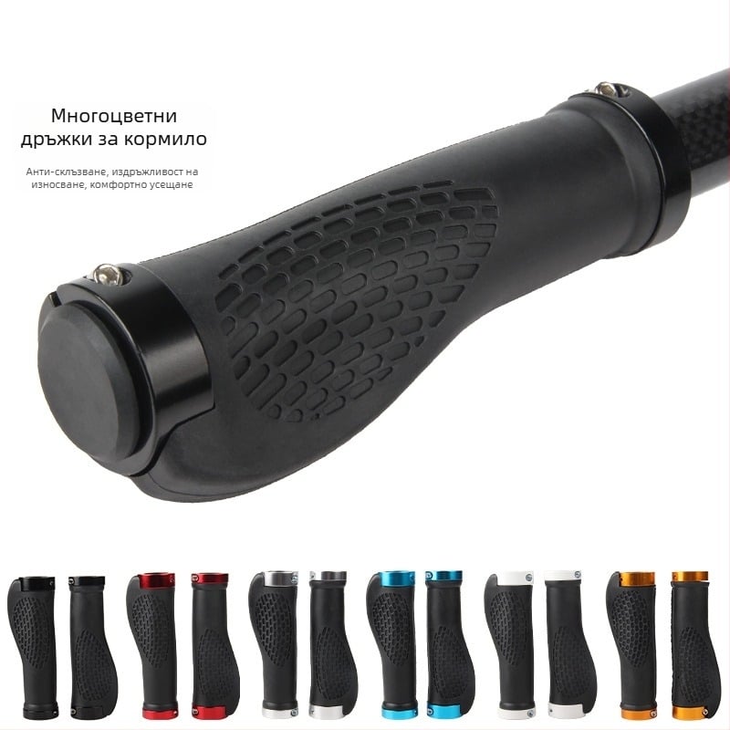 Силиконови дръжки за велосипед – унисекс, за сгъваеми и планински велосипеди, марка pt