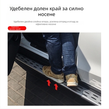Комплект педали за Nissan Qashqai 2014-2021, пластмасов, без осветление