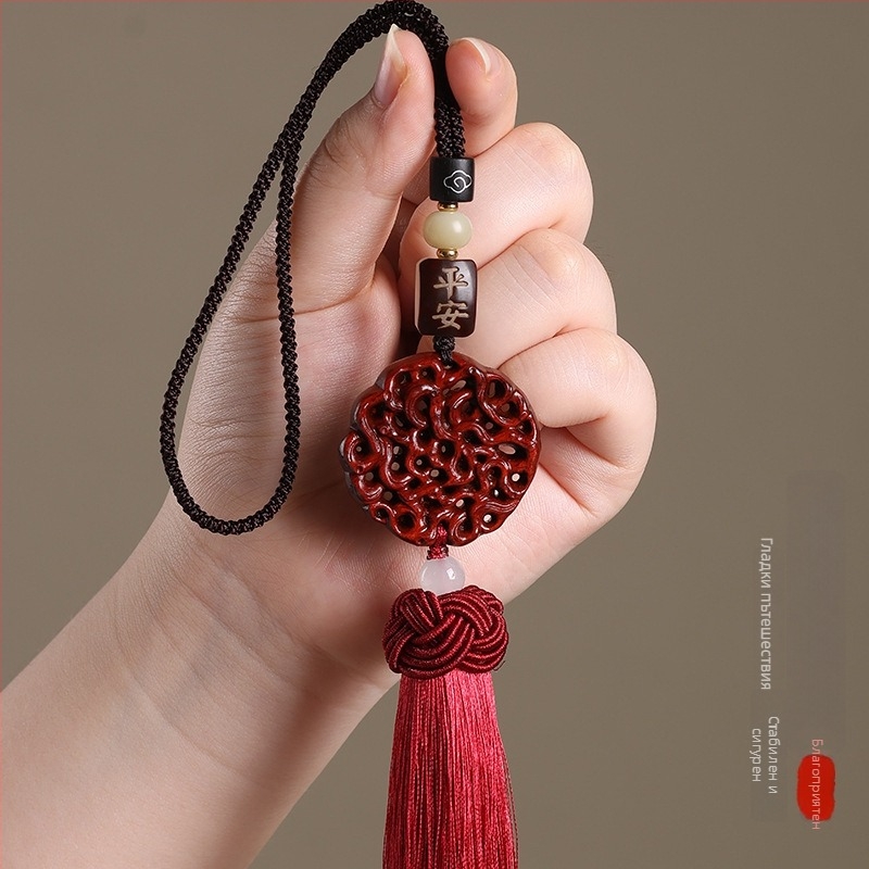 Автомобилен интериорен аксесоар – Rosewood, карикатурен стил, висулка за огледало за обратно виждане