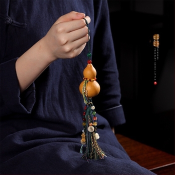 Автомобилна висулка Wenwan gourd, прост стил, персонализирана вътрешна декорация за автомобил