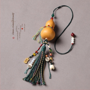 Автомобилна висулка Wenwan gourd, прост стил, персонализирана вътрешна декорация за автомобил