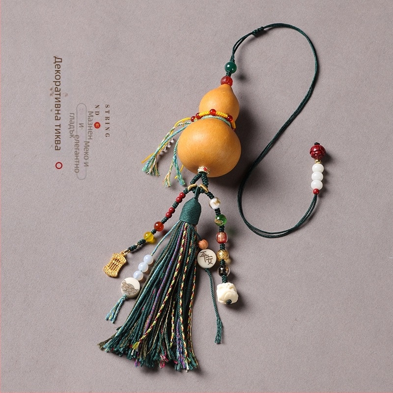 Автомобилна висулка Wenwan gourd, прост стил, персонализирана вътрешна декорация за автомобил