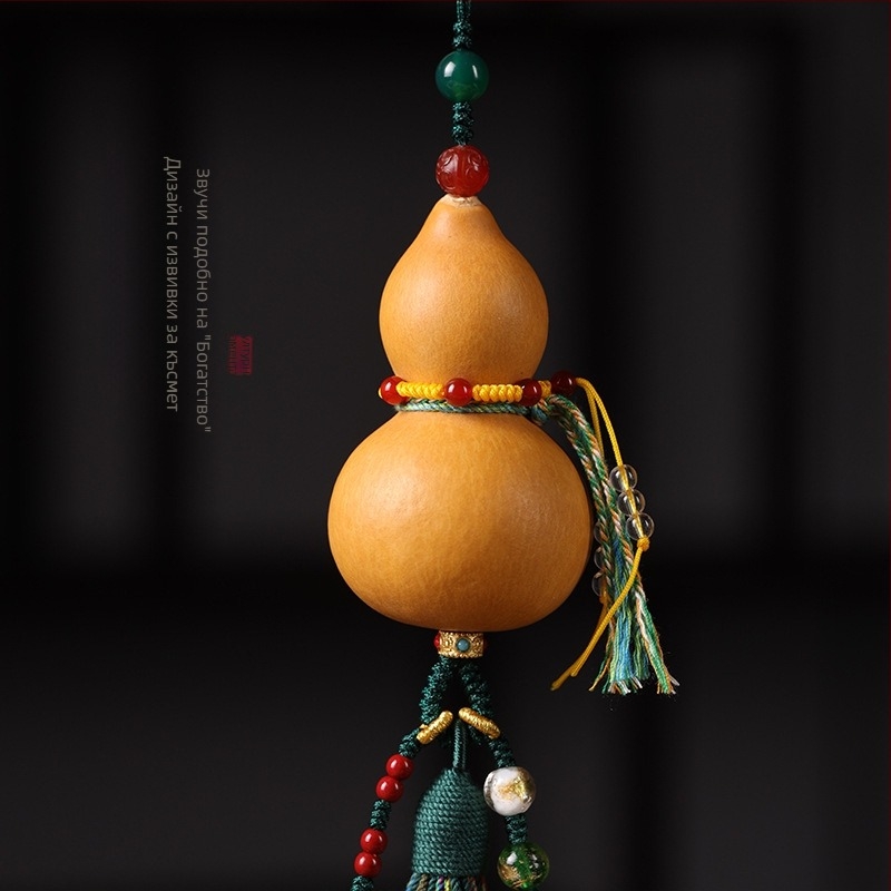 Автомобилна висулка Wenwan gourd, прост стил, персонализирана вътрешна декорация за автомобил