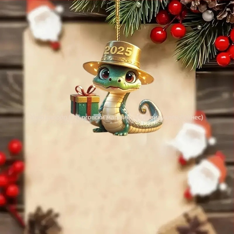 Акрилен 2D карикатурен орнамент за автомобилен интериор – висулка (Материал: акрил; Стил: Карикатура; Функция: украса на интериора на автомобила; Категория: автомобилни украси)