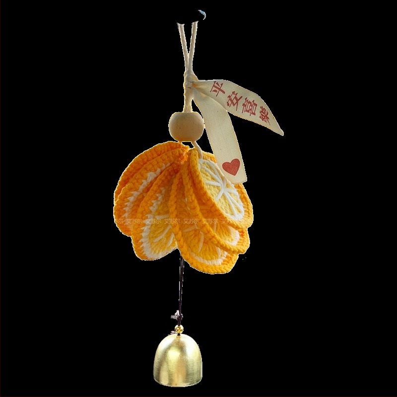 Окачалка за автомобилно огледало, памучна прежда, прост стил, вътрешно декориране