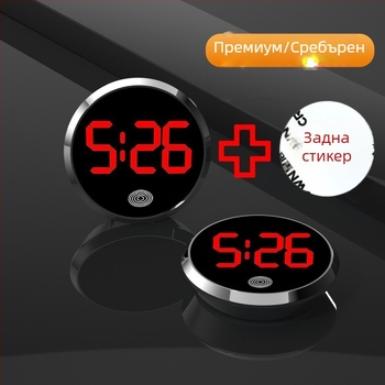 Автомобилен измервател на температурата на водата с регулируем ъгъл и лепящ монтаж