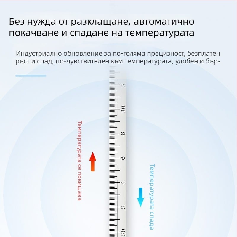 Цифров измерител за температура и влажност CJ-SY1 a — марка Chuang Ji Mei; обхват на температурата: -30 до 500; точност на влажността: 0.01