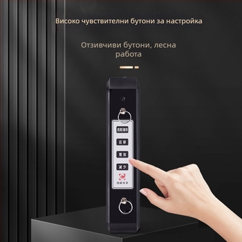 Дигитален измерител на температура и влажност за вътрешна употреба, стенен монтаж, модел CX913, диапазон на температурата -40 до +80°C, точност на влажността 0–100%