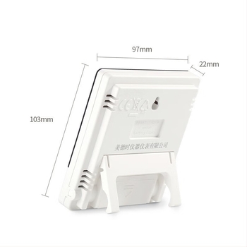 Електронен измервател на температура и влажност JR913, Meide Time, вътрешен термометър-хигрометър, приложение: дом, общежитие, склад, лаборатория, компютърна стая, аптека