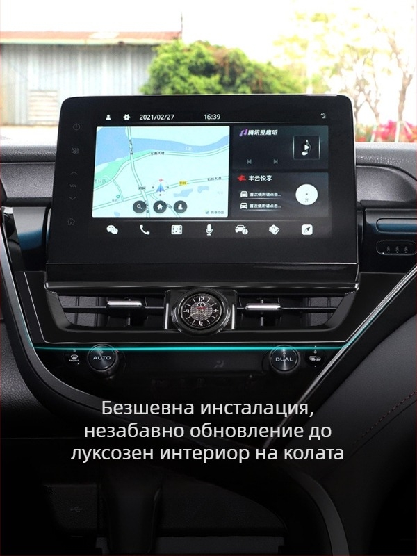 Интериорно украшение за автомобилен часовник за осмо поколение Камри — радиален тип декорация; Тип: Друг; Марка: Друг