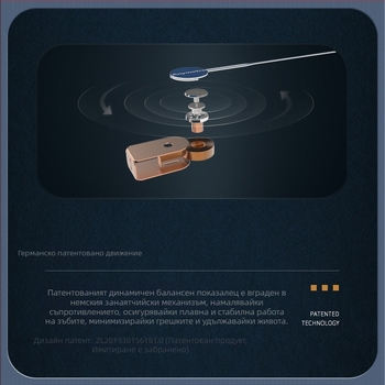 TH603 Вътрешен термометър и хигромер – без нужда от батерия, висока прецизност измерване на температура и влажност.