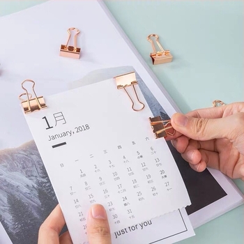 Дели метална щипка за документи за ученици, модел 78205