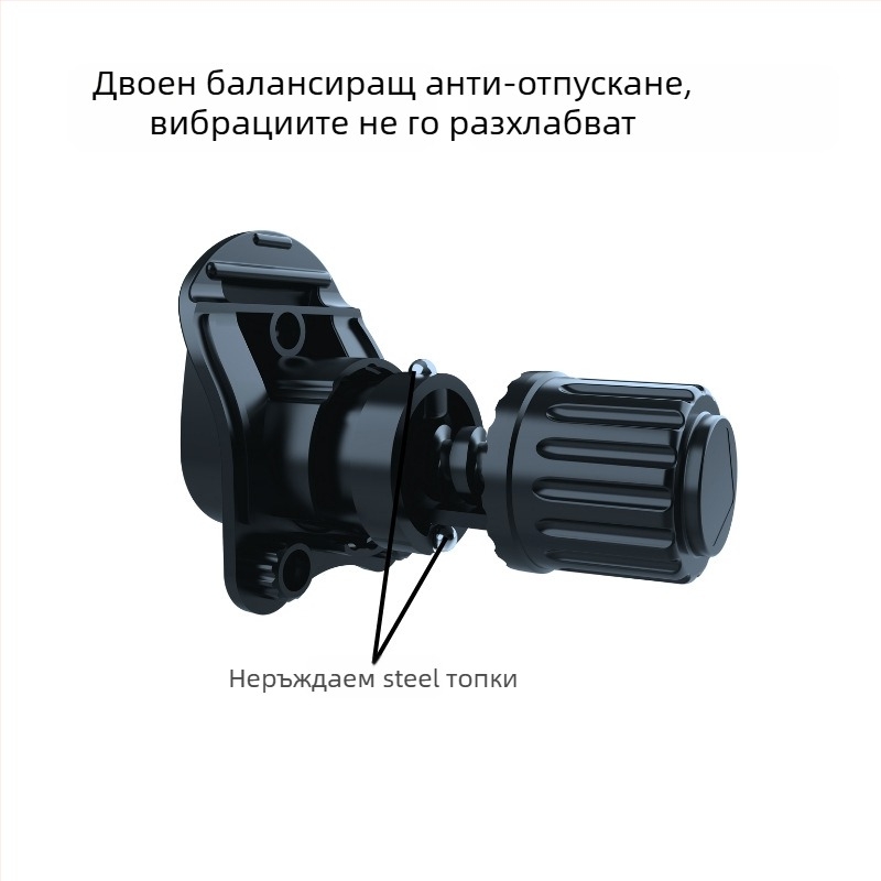 Универсален държач за телефон за автомобил за въздушен вентилационен канал, щипков монтаж, регулируем отвор, мощност 5W, персонализирана обработка