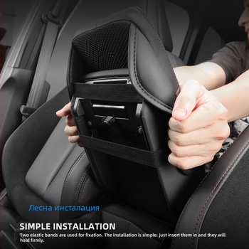 Spire кожен калъф за подлакътник за Subaru — универсална съвместимост, персонализируема вътрешна повдигаща подложка (модел: както е показано)