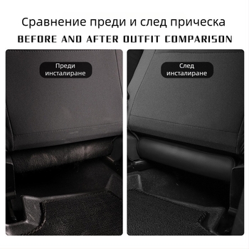 Защита на облегалката на седалката за Suzuki Jimny Nomade 2019–2025, пет врати — всесезонна PVC с подплата от изкуствена кожа