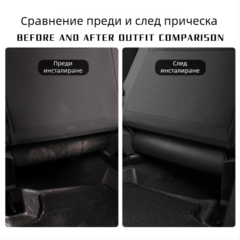 Защита на облегалката на седалката за Suzuki Jimny Nomade 2019–2025, пет врати — всесезонна PVC с подплата от изкуствена кожа