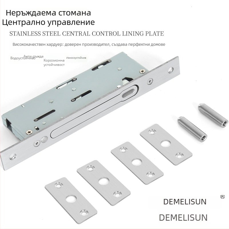 Корпус на брава от неръждаема стомана, модел 6008 централен контрол, тегло 500, за охранителни входни врати