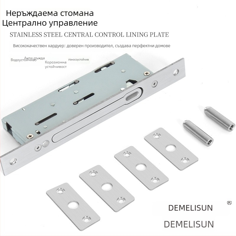 Корпус на брава от неръждаема стомана, модел 6008 централен контрол, тегло 500, за охранителни входни врати