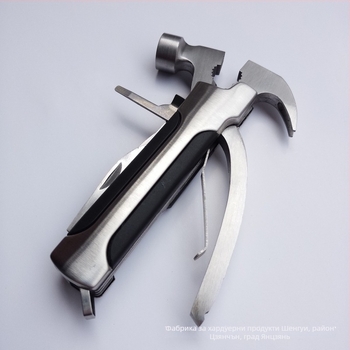 Claw hammer за оцеляване, глава от неръждаема стомана, експлозивоустойчив, удароустойчив, дръжка от стомана