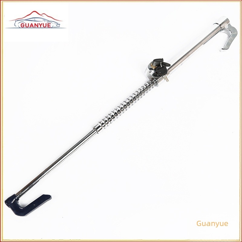 Автомобилен замок за волана – тройно заключване за съединител и газ, корпус от стомана, модел GY-8080, марка guanyue