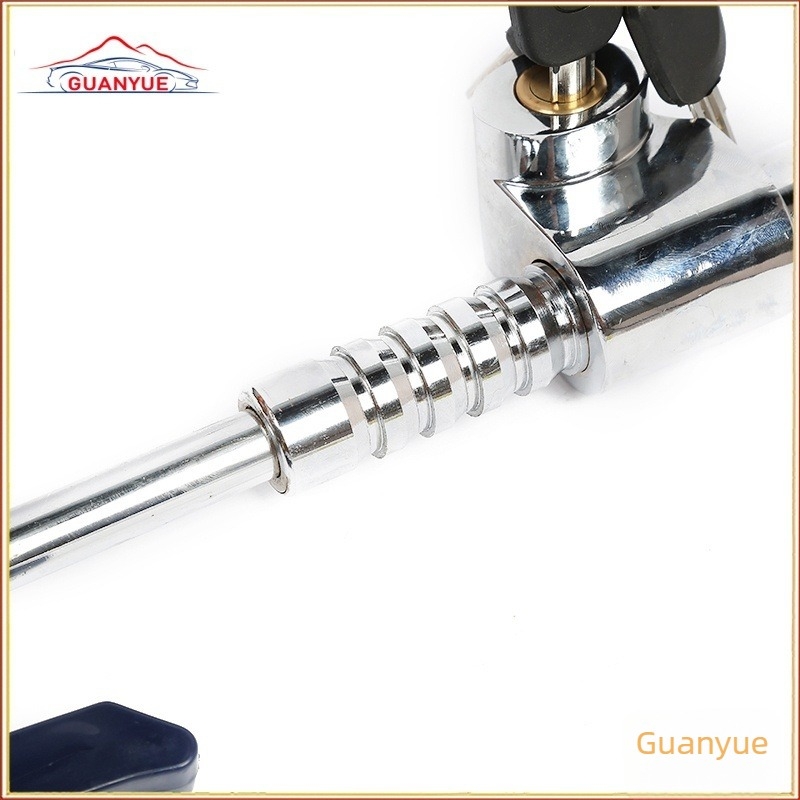 Автомобилен замок за волана – тройно заключване за съединител и газ, корпус от стомана, модел GY-8080, марка guanyue