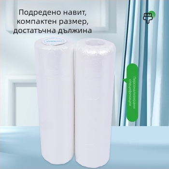 PE прахозащитен филм за мебели и гардероби, без лепило, с хартиено ядро, дебелина 0.6, за маскиране и защита