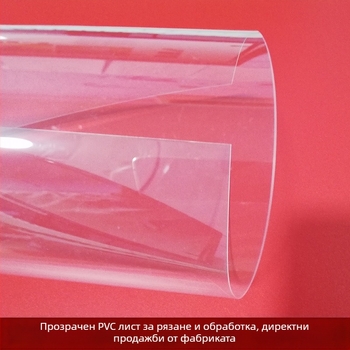 PVC пластмасова листа – прозрачна, износоустойчива, термоустойчива, устойчива на хидролиза; модел Jiaodong
