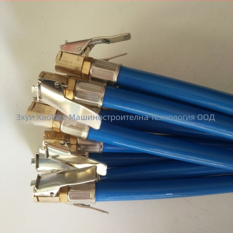 Very good клип-он дюза за надуване на гуми с шланг и манометър за автомобили и мотори – ръчна, без батерия, дисплей PSI 1.6, точност 0.1 PSI