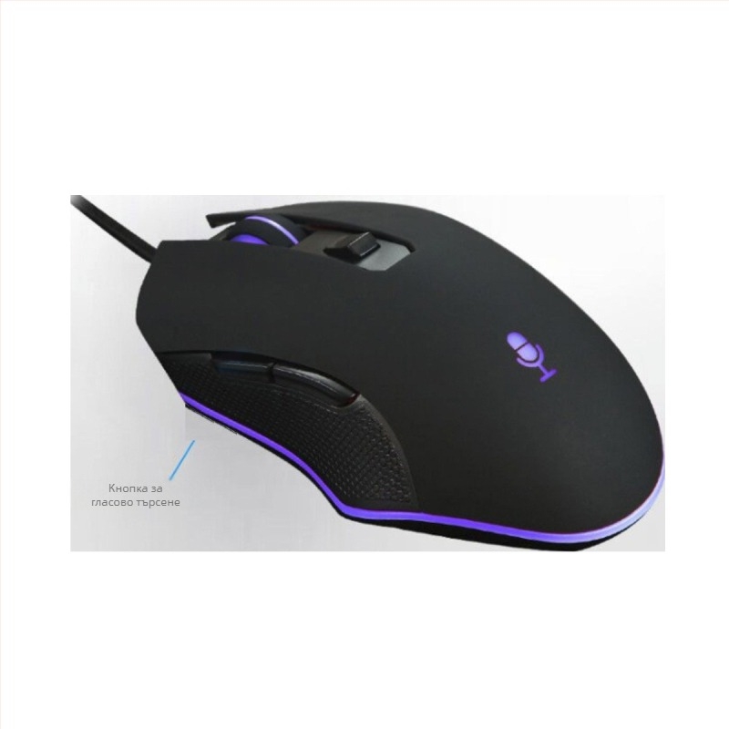 Оптична мишка с USB интерфейс, кабелна връзка, 800 DPI, 3 бутона, ергономичен дизайн