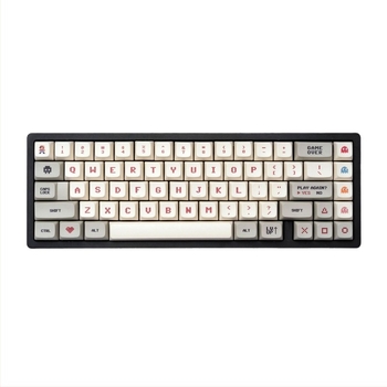 Клавиши за видеоигри, XDA профил, PBT материал, сублимация, съвместими с 95% клавиатури, ергономични и устойчиви на избледняване