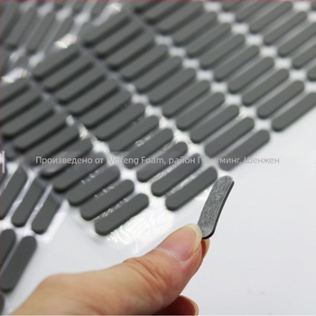 Самозалепващи силиконово-каучукови антихлъзгави подложки за клавиатури и държачи за компютър/мобилни устройства (тихи)