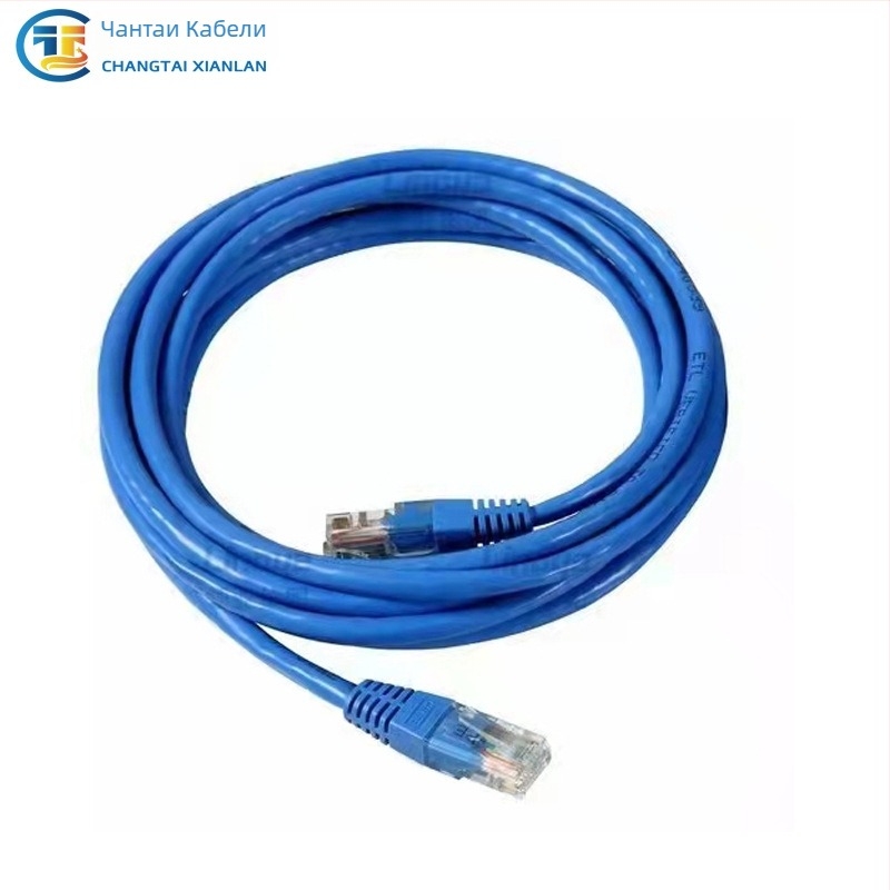 CAT6 UTP RJ45 Ethernet jumper кабел с безкисородна мед, 1000 Mbps, работна температура -20 до 70 °C