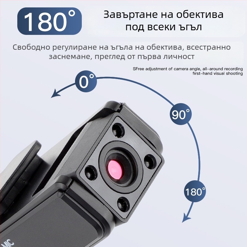 Акционна камера A9 — 1080p, батерия 2–3 ч, TF карта за съхранение, под 100 г