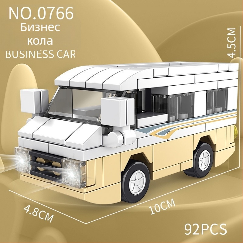 ABS пластмасов конструктор, Lego съвместим, 400–800 бр., за деца 7–14 години, подходящ за самостоятелно сглобяване.