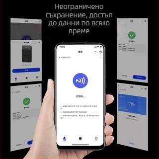 NFC четец-писач с възможности за декриптиране и копиране на карти, 13.56 MHz и 125 kHz, Bluetooth модел Mo Xiaobai
