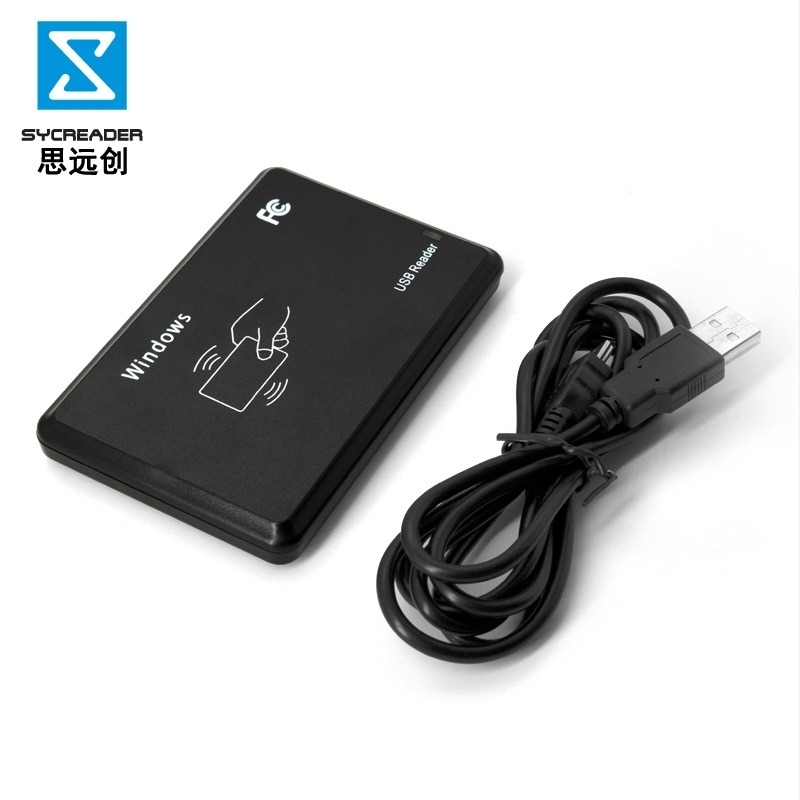 Безконтактен RFID четец за карти — модел R20C, 13,56 MHz, MF S50/S70 и 14443A, четене до 80 мм, 4K памет, контрол на достъп