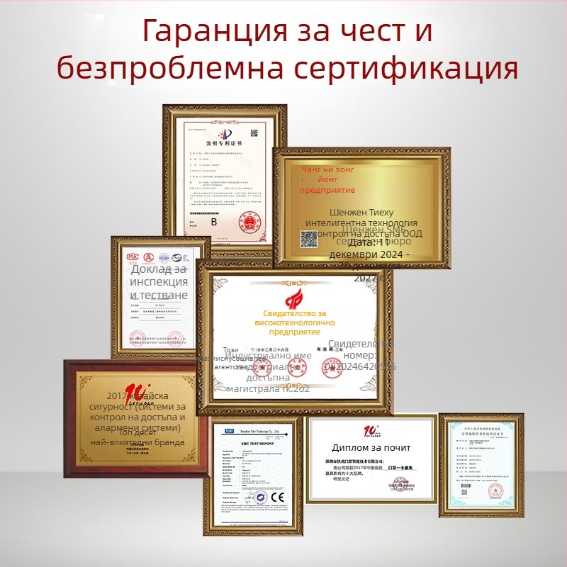 Iron Tiger Асансьор четец за QR код и контролер за достъп TH-TD113MQ, 13,56 MHz, IC/ID карта, време на четене 1 с, памет 20000, RJ45/RS485, разпознаване: карта/QR/лице