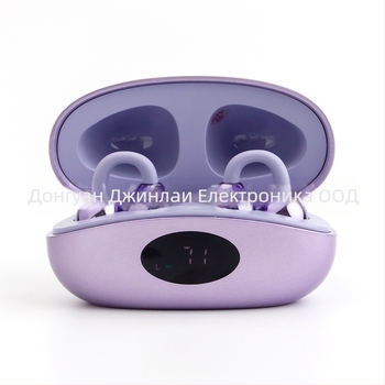 S680 умни Bluetooth слушалки с ушен клип, управление чрез докосване и универсална съвместимост