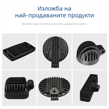 Корпус за автомобилна светлина XK01 - графитно-углеродна пластмасова сплав, корпус за прожектор и корпус за долно осветление