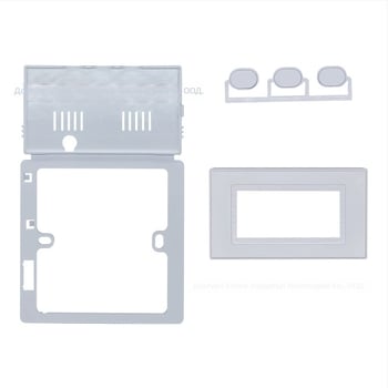 NB-IoT дигитален дисплей, вграден корпус за измерване на стайна температура и влажност