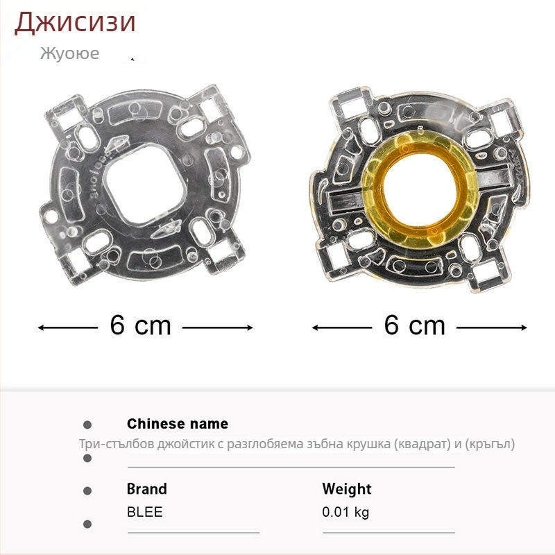 BLEE База за джойстик Three-in-One с отстраним пръстен (квадратен/кръгъл) – Модел Sanhe Joystick, Дата на пускане 2010-07-13
