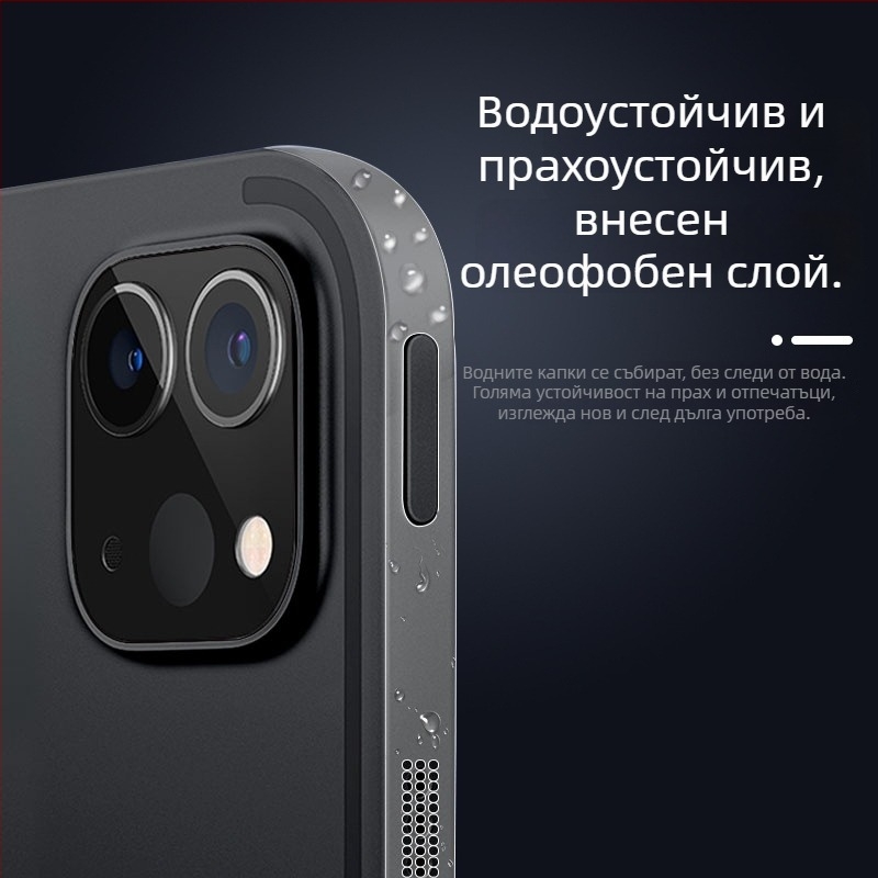 Прахоустойчива защита за рамката на Apple iPad Pro 2024 – NPK обикновена мембрана, защита на страничния говорител