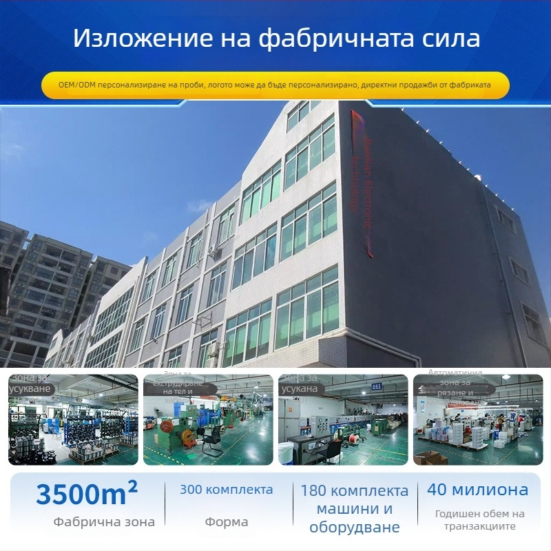 H07V-K кабел с чисто медно ядро, гъвкав едножилен проводник, VDE сертифициран за вътрешна електроинсталация