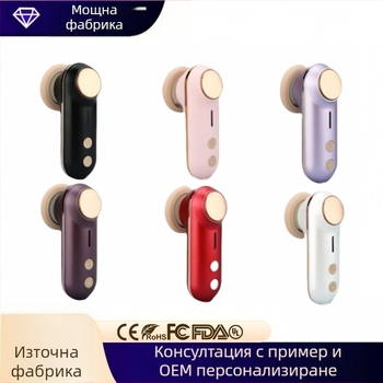 Лицев масажор Kanghao — преносим, функция почистване, IPX8 водоустойчив, вградена батерия 800–1000 mAh, за домашна употреба