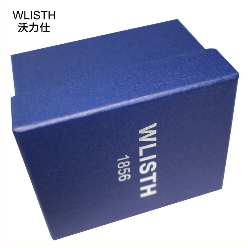 Wlisth висококачествена кутия за часовници – твърд картон, печат на лого, персонализация, 500 бр./кашон