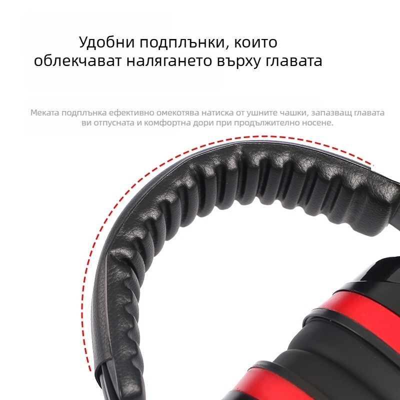 Ушни предпазители за глава, ABS корпус, 36 dB шумозаглушение, серия Y-211