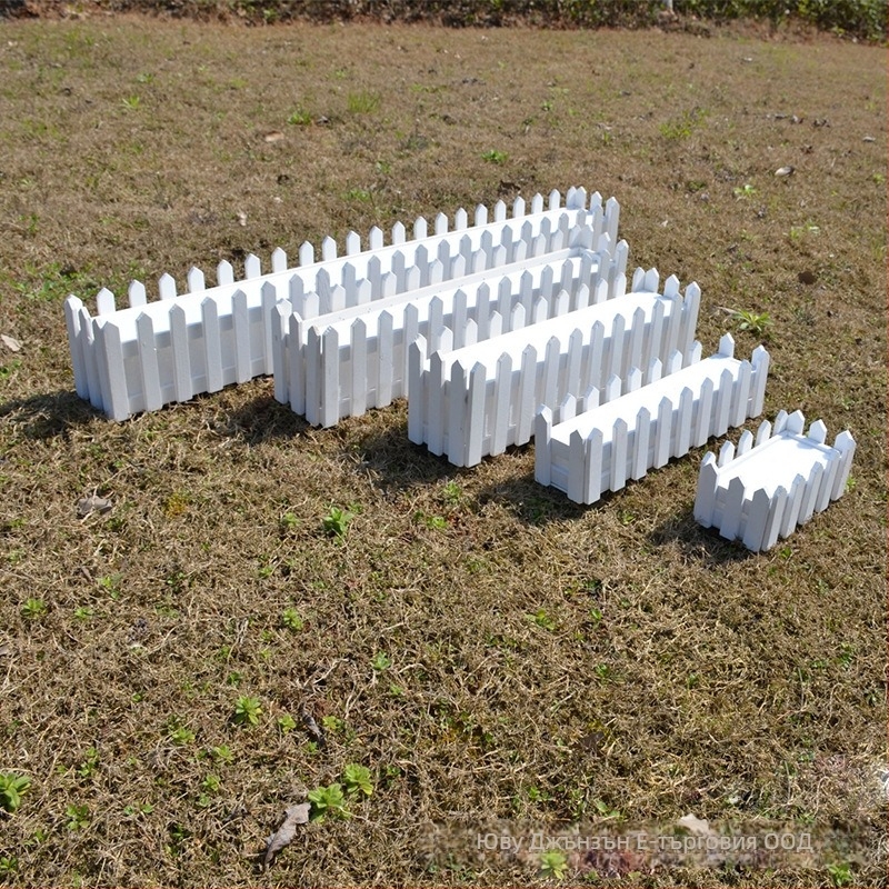 Дървен цветарник, карбонизиран при висока температура; мултифункционален монтаж: стенен, подов или висящ; стил пасторално ретро; устойчив на корозия, здрав и издръжлив