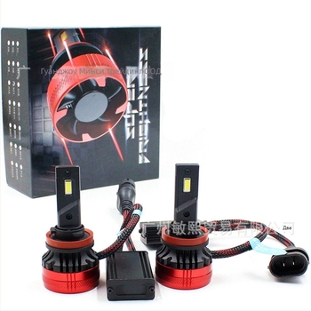 LED автомобилен фар 55W, 6000 lm, 12V, IP67, алуминиева сплав