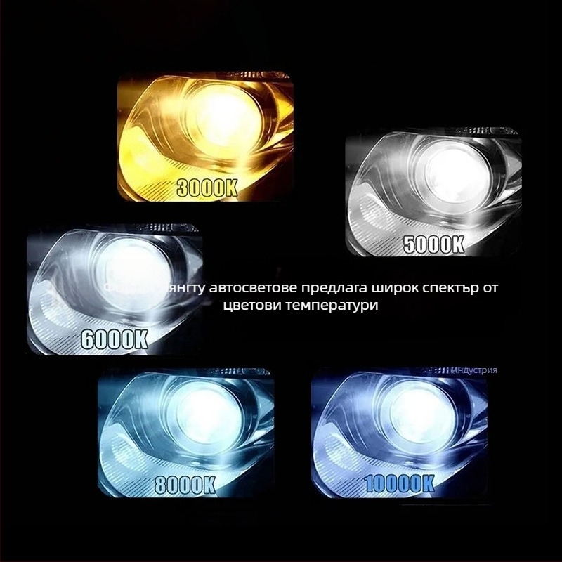 HID ксенонова автомобилна лампа (D1S, D2S, D3S, D4S, D5S, D8S) с директно захващане, 35W, 12V, 8000 lm, IP67, 30000 ч